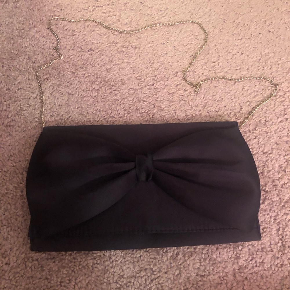 Bow Crossbody Clutch